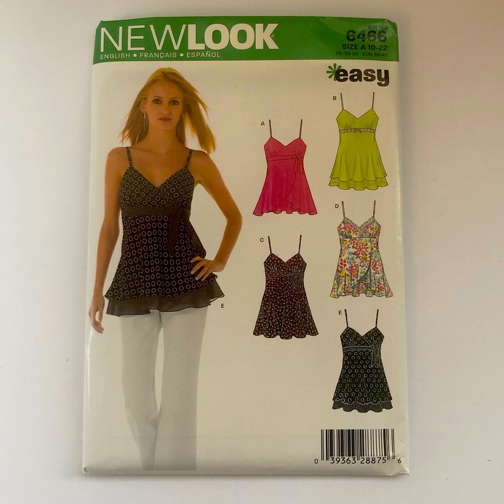 2 for $20 Simplicity Newlook Sewing Pattern Uncut